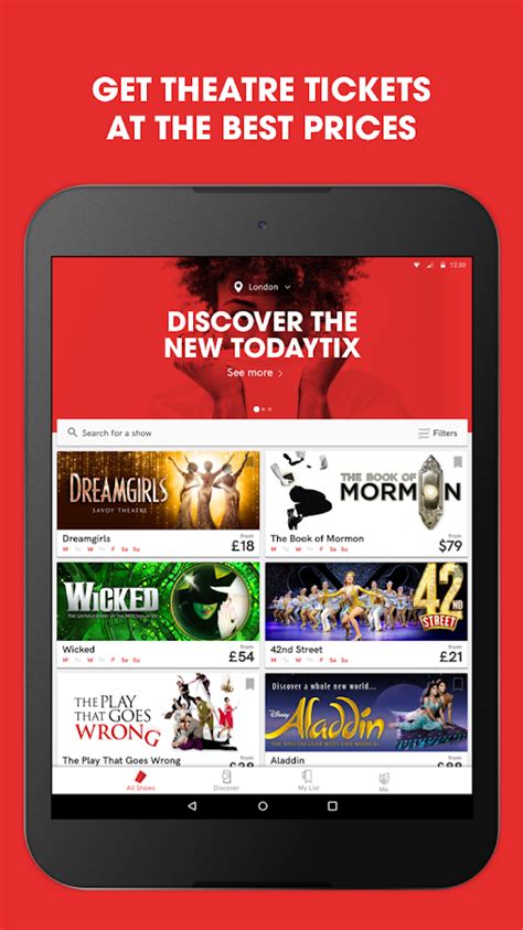 TodayTix – Theatre Tickets .